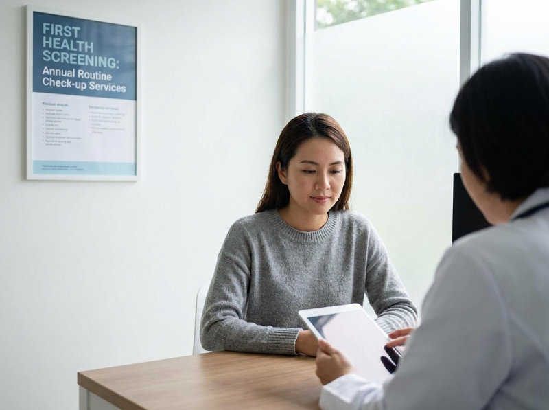 Khám sàng lọc sức khỏe lần đầu